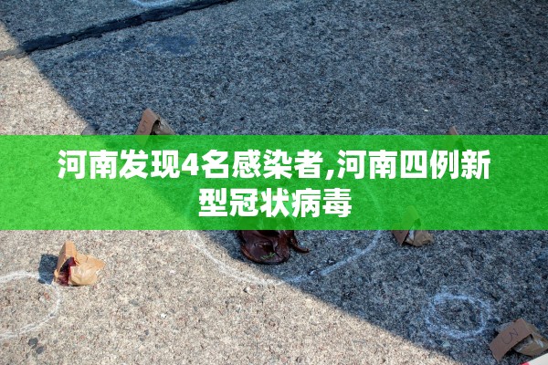 河南发现4名感染者,河南四例新型冠状病毒