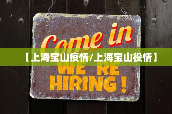 【上海宝山疫情/上海宝山役情】